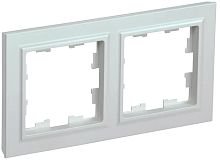 Рамка универсальная IEK Brite РУ-2-БрЖ 2-м. жемчуг  картинка